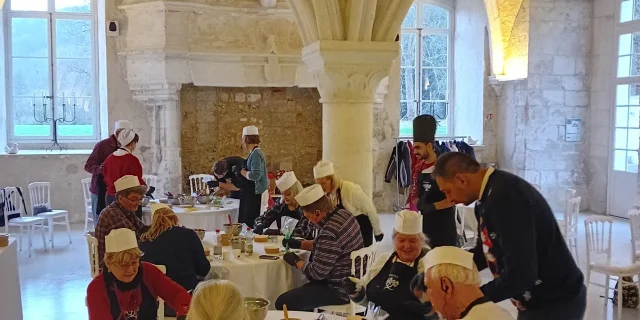 Abbaye Du Valasse Croisieristes Decembre 2023 Atelier Csnt