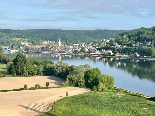 Caudebec En Caux Rives En Seine 2022 Panorama Grand Angle Commune Csnt