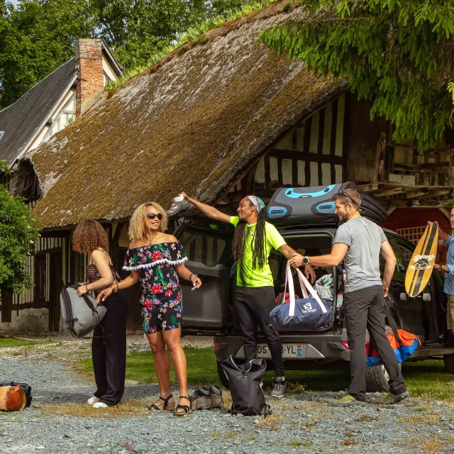 Caux Seine Normandie Ferienwohnungen Gruppenunterkunft Selection Drone Press