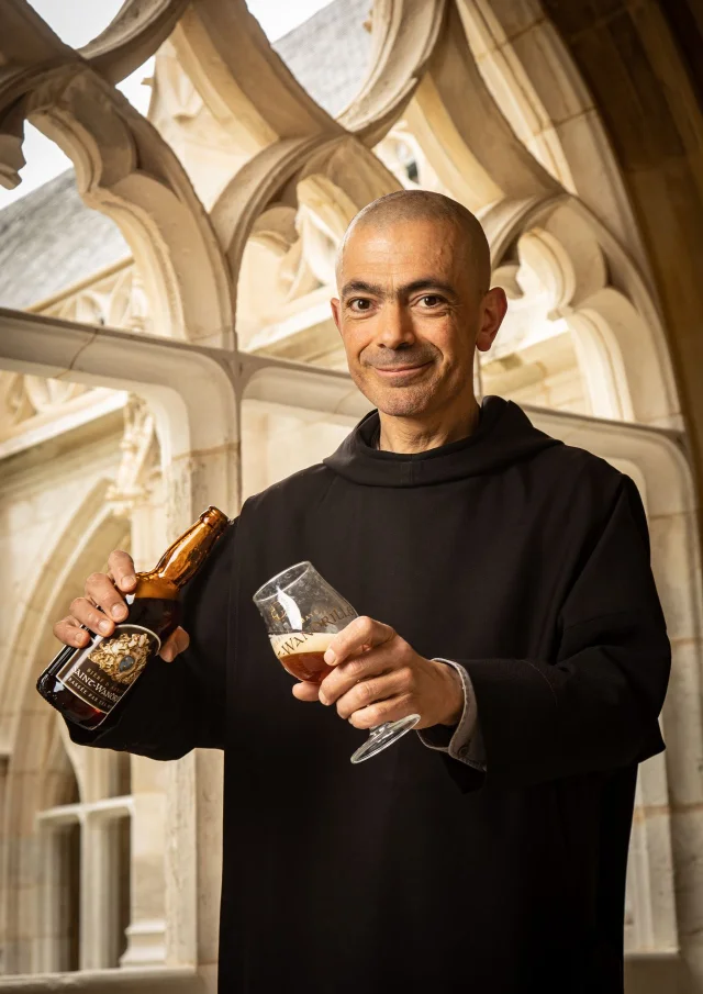 Rives En Seine April 2022 Abtei Sant Wandrille Rancon Mönch Brauerei Abtei Drone Press