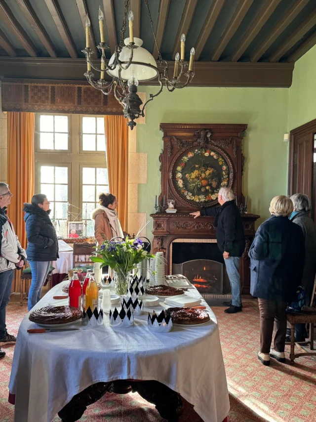 Saint Maurice D Etelan January 2024 Chateau Etelan Salon Gueridon Anecdocte Famille Boudier Csnt