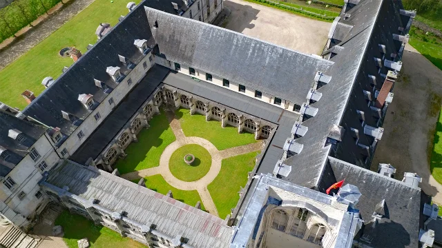 Saint Wandrille Rancon 2017 Abbaye De Saint Wandrille Jf Drone N Caux