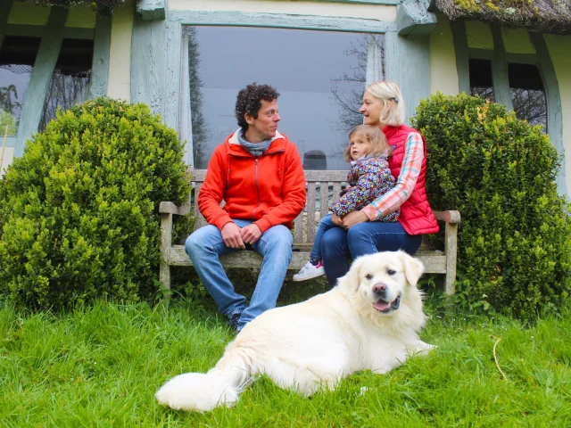 Famille Chien Ensemble Sejour En Normandie Caux Seine Vacances Au Vert Csnt