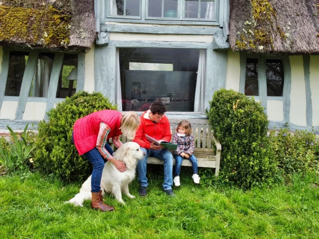 Rives En Seine April 2022 Familienwochenende Ruhig Im Grünen Mit Hund Normandie Csnt
